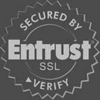 Secured by Entrust SSL Verify seal logo