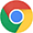 Google Chrome internet browser icon